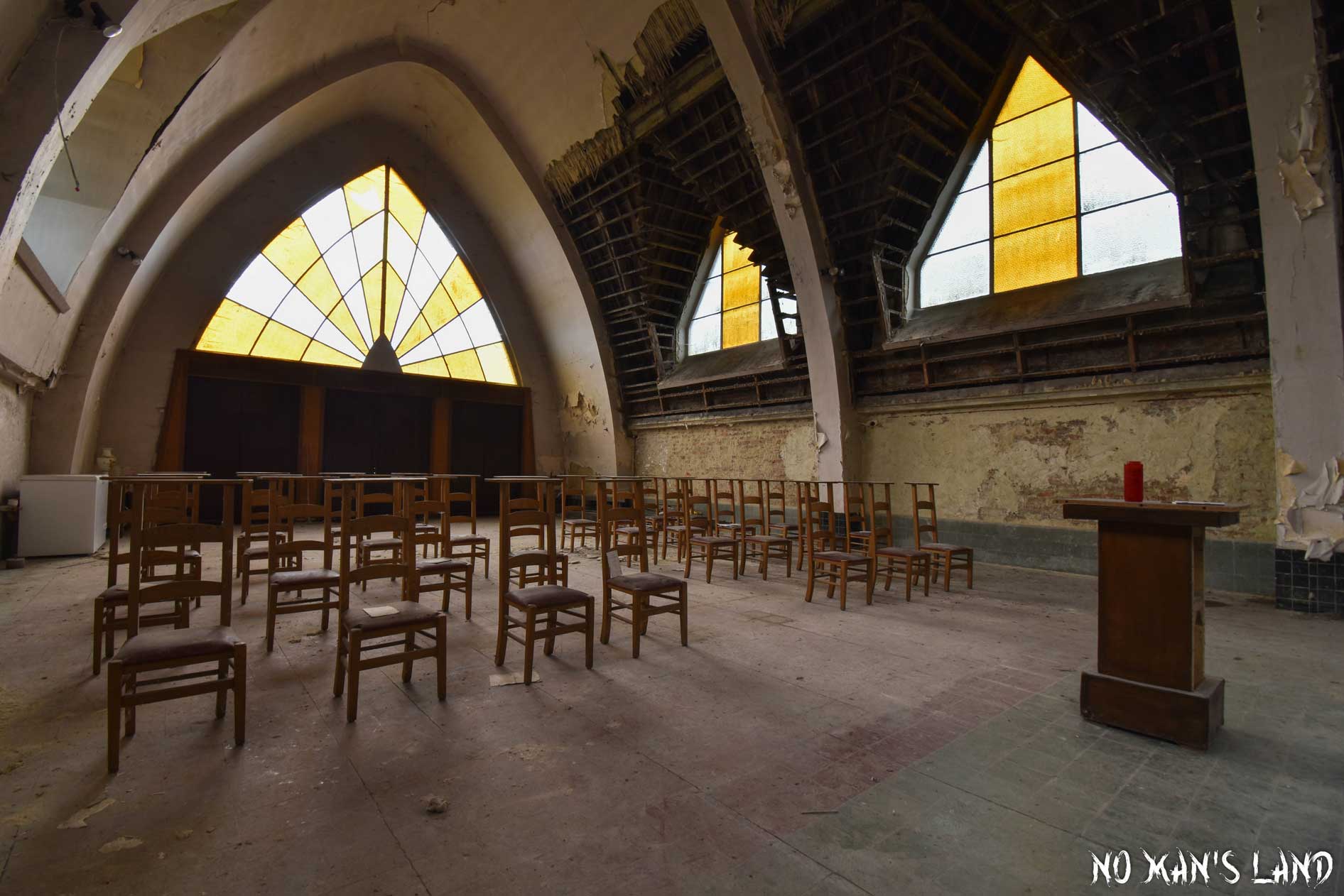 église abandonnée belgique urbex